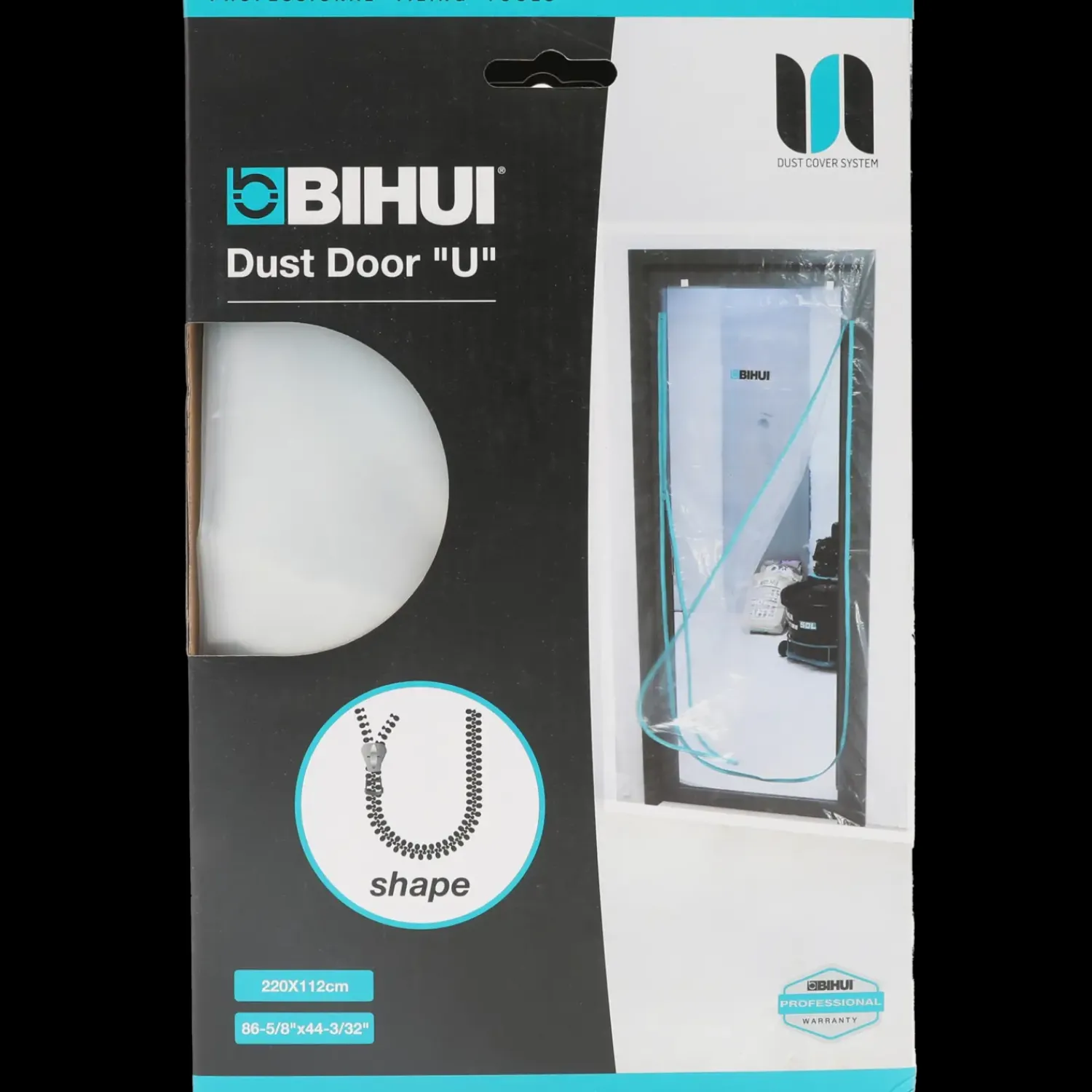 Sale Bihui støvdør kraftig U-åbning