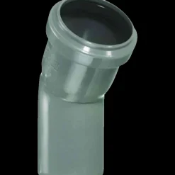 Bøjning PP 50 mm x 67° grå