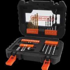 Outlet Black+Decker bor-/skrue bitssæt med 31 dele