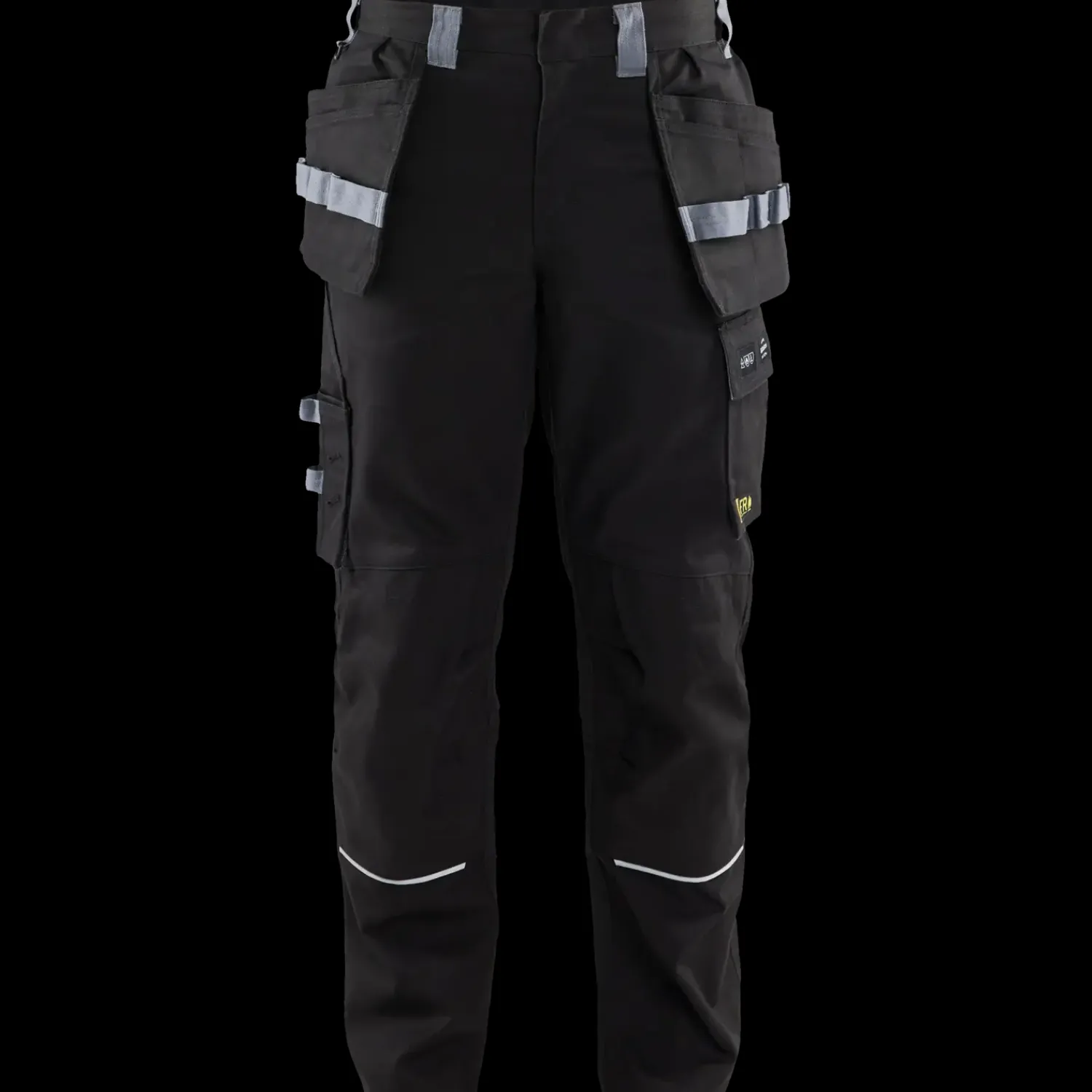 Arbejdsbukser^Blåklæder brandhæmmende håndværkerbuks Sort/grå str. D96