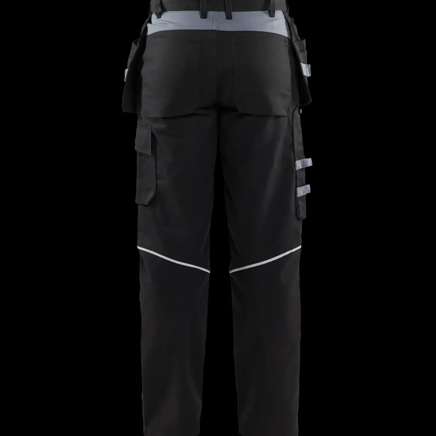 Arbejdsbukser^Blåklæder brandhæmmende håndværkerbuks Sort/grå str. D96