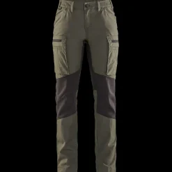 Blåklæder Arbejdsbukser^dame service bukser med stretch army grøn/sort str. C42