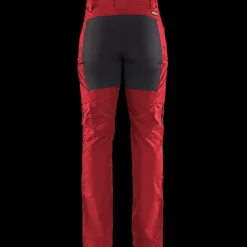 Blåklæder Arbejdsbukser^dame service bukser med stretch rød/sort str. C30