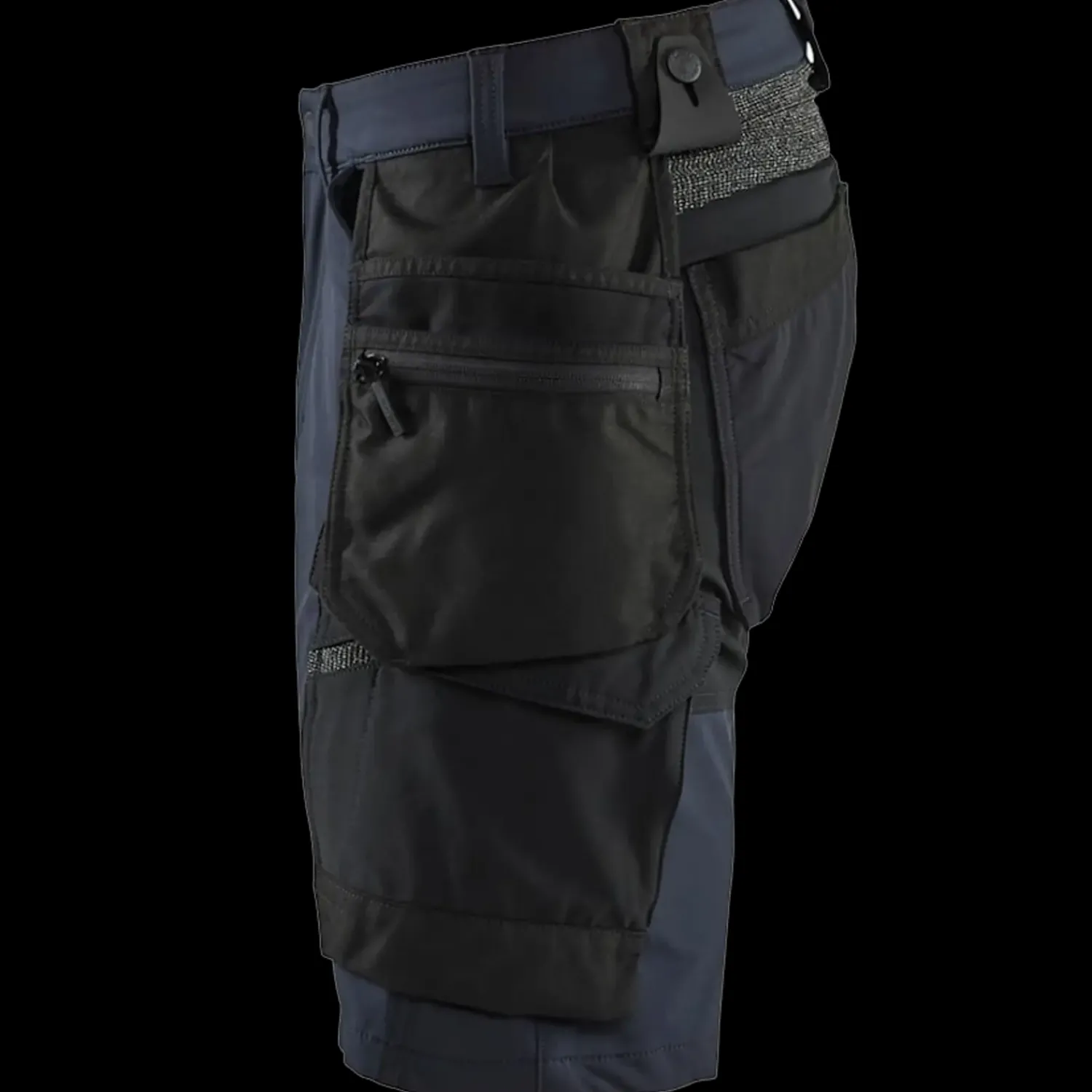 Best Blåklæder håndværker shorts 4-vejs stretch mørk marineblå/sort str. C62