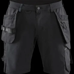 Best Blåklæder håndværker shorts 4-vejs stretch sort/mørk grå str. C56