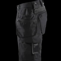 Best Blåklæder håndværker shorts 4-vejs stretch sort/mørk grå str. C56