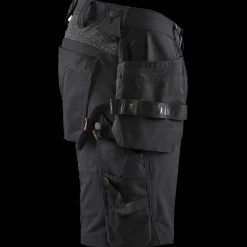 Best Blåklæder håndværker shorts 4-vejs stretch sort/mørk grå str. C56