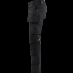 Blåklæder håndværkerbukser 4-vejs stretch sort str. C52