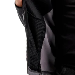 Trøjer Og Sweatshirts^Blåklæder hættetrøje Full Zip sortmeleret str. 2XL