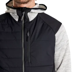 Outlet Blåklæder hybrid jakke gråmeleret/sort str. 2XL