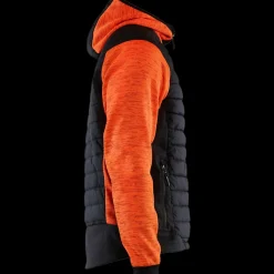 Sale Blåklæder hybrid jakke high-vis orange/sort str. 2XL
