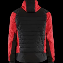 Online Blåklæder hybrid jakke rød/sort str. M