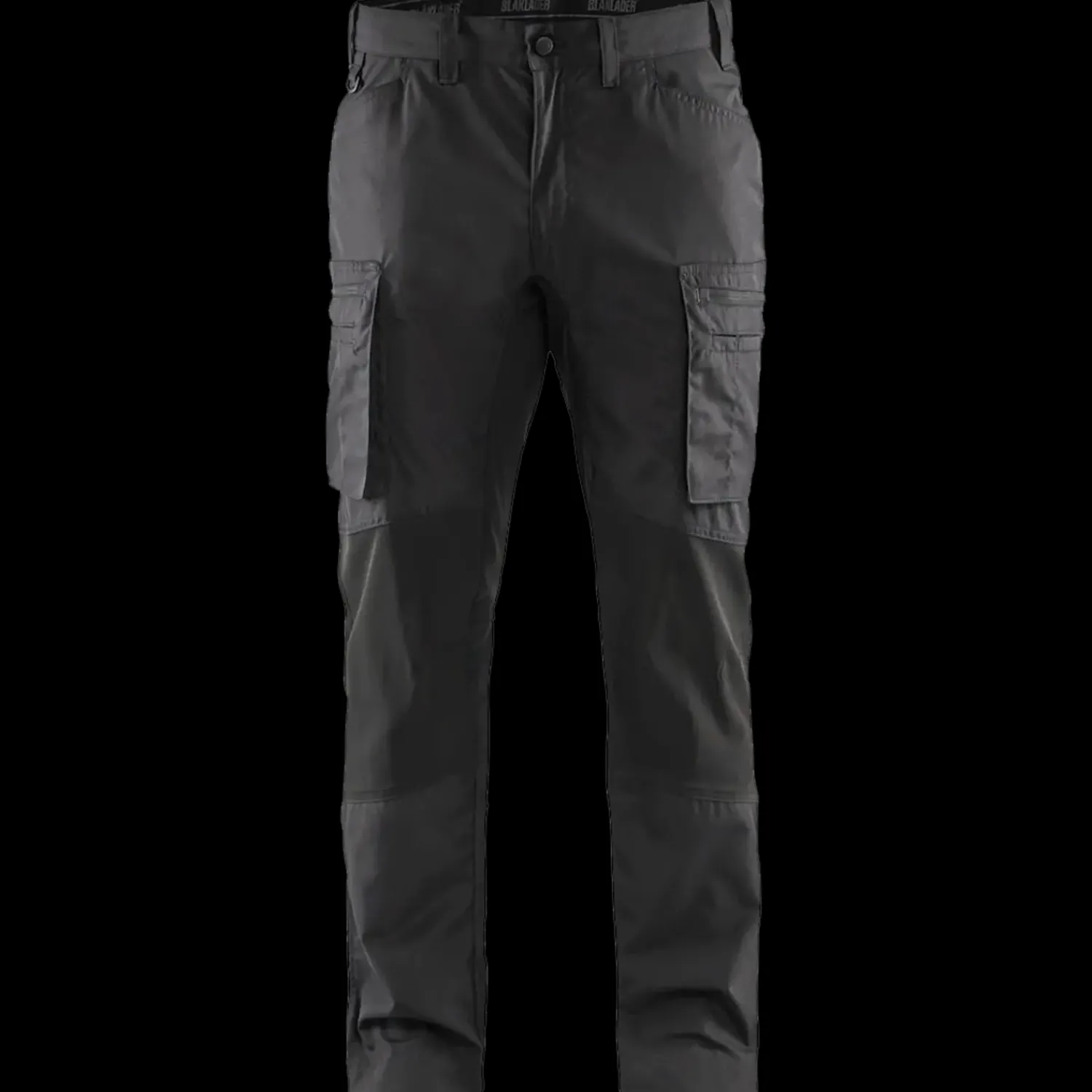 Hot Blåklæder service bukser med stretch mørk grå/sort str. D88