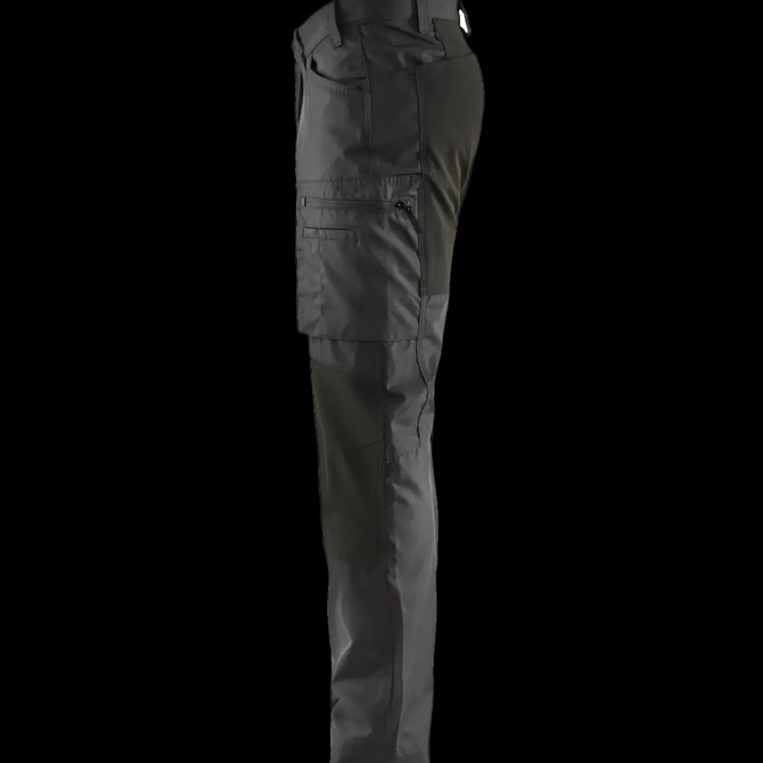 Hot Blåklæder service bukser med stretch mørk grå/sort str. D88