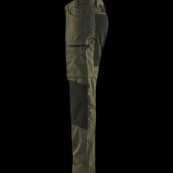 Discount Blåklæder service bukser med stretch olivengrøn/sort str. C56