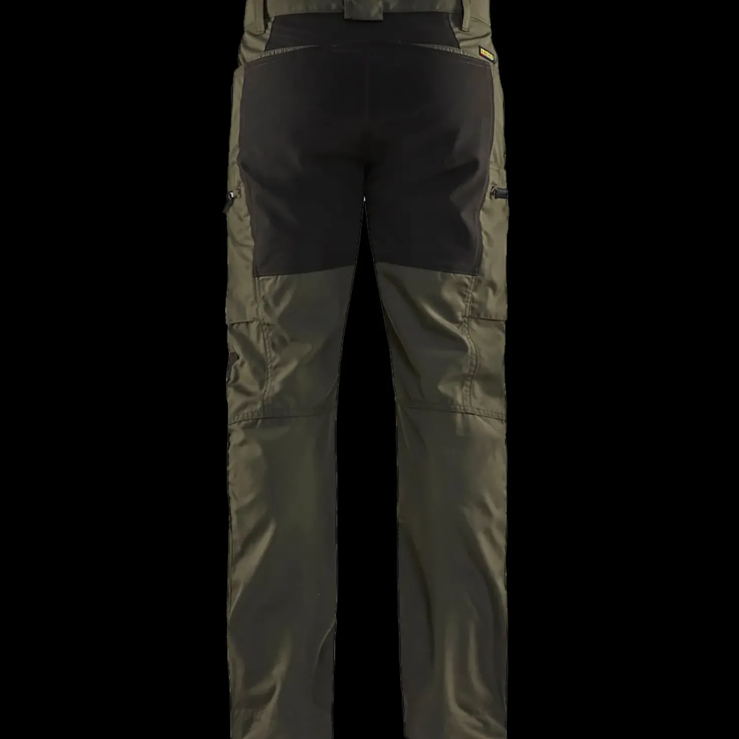 Discount Blåklæder service bukser med stretch olivengrøn/sort str. C56