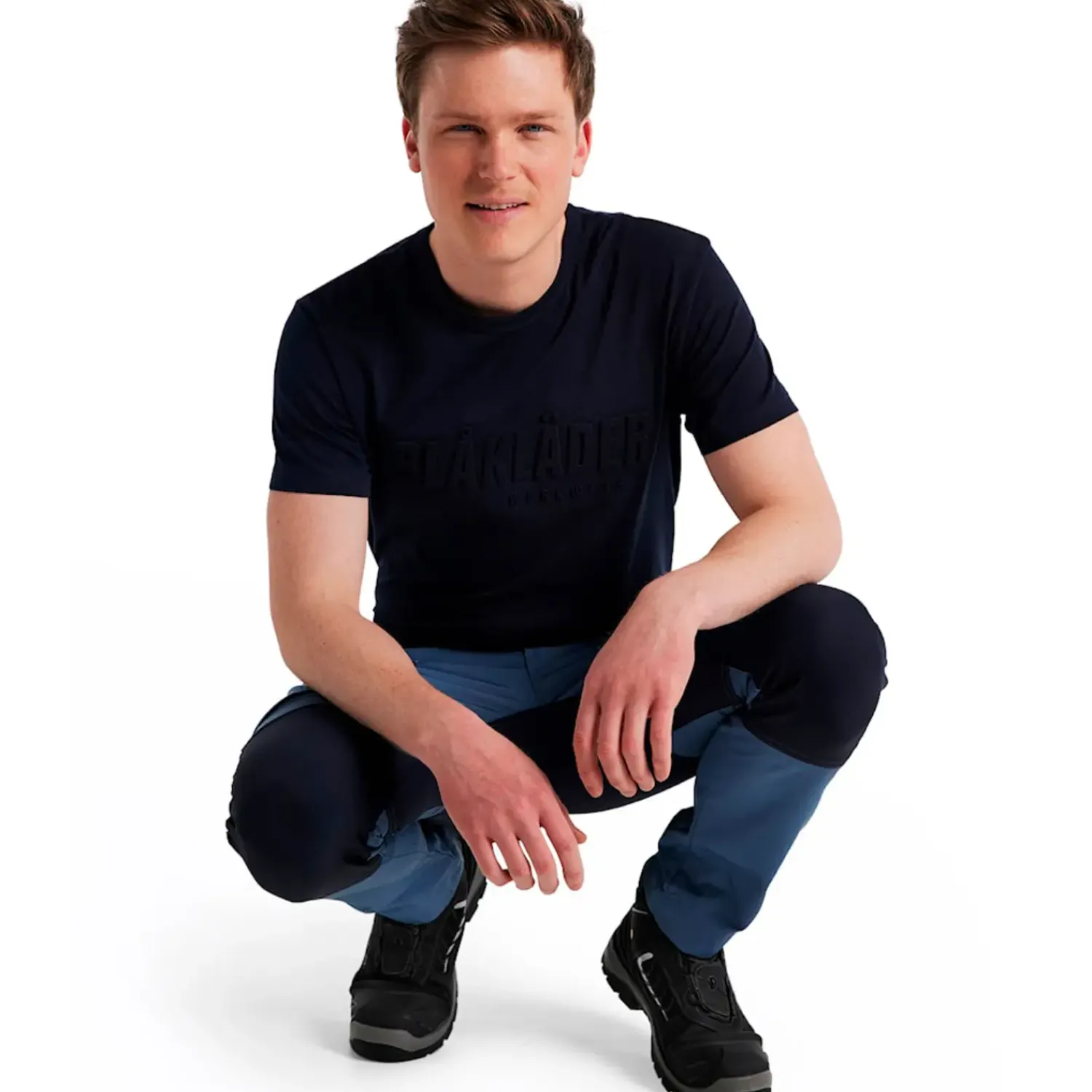 Best Blåklæder service bukser med stretch blå/marine str. D88