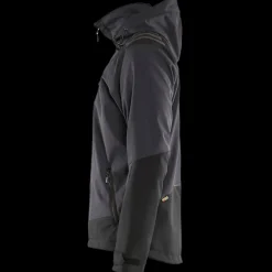 Best Blåklæder softshell jakke mørk grå/sort str. 2XL