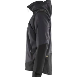 Best Blåklæder softshell jakke mørk grå/sort str. 2XL