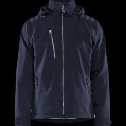 Jakker Og Veste^Blåklæder softshell jakke mørk marineblå/sort str. XL