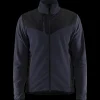 Jakker Og Veste^Blåklæder strikket softshell jakke mørk marine/sort str. L