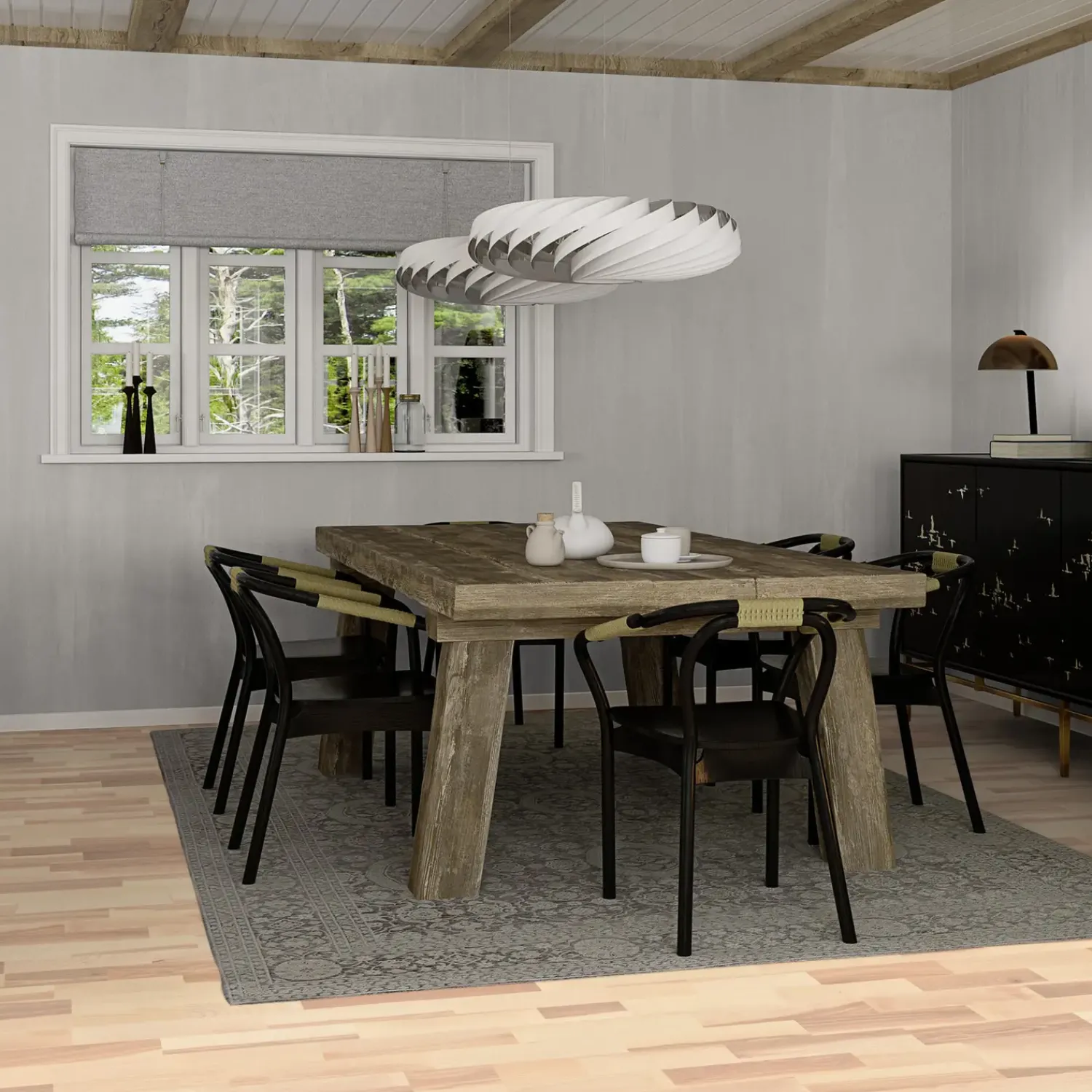 Hot Boen Reggae parketgulv 13x215x2200 mm ask