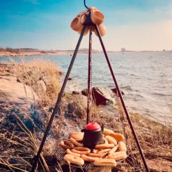 Bon-fire basis bålsæt med BBQ-pande