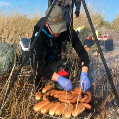 Bon-fire basis bålsæt med BBQ-pande