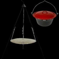 Bon-fire Bålsteder^basis bålsæt med gryde