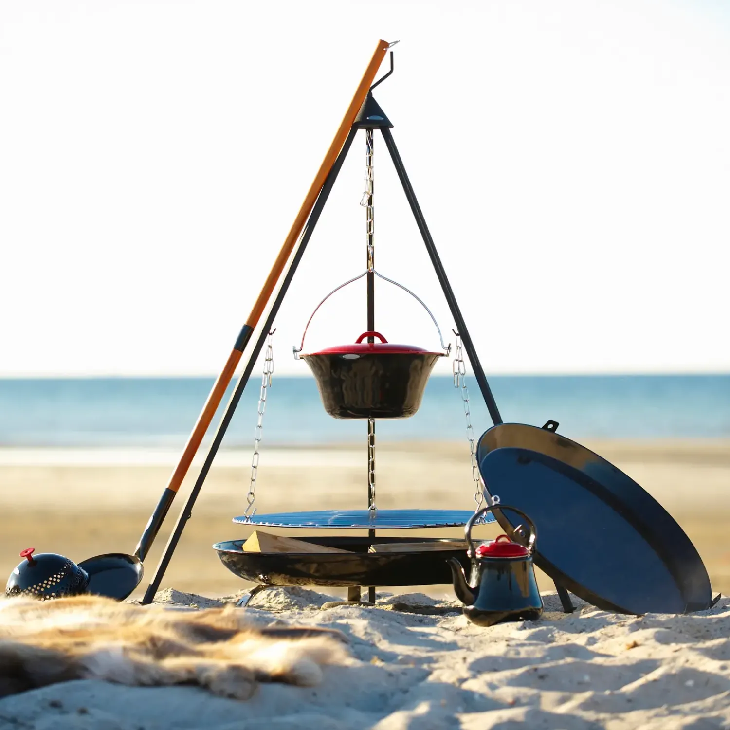 Sale Bon-fire bbq pande, emalje, 60 cm