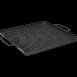 Discount Bon-fire grillplade - støbejern, 29 x 36 x 1,8 cm