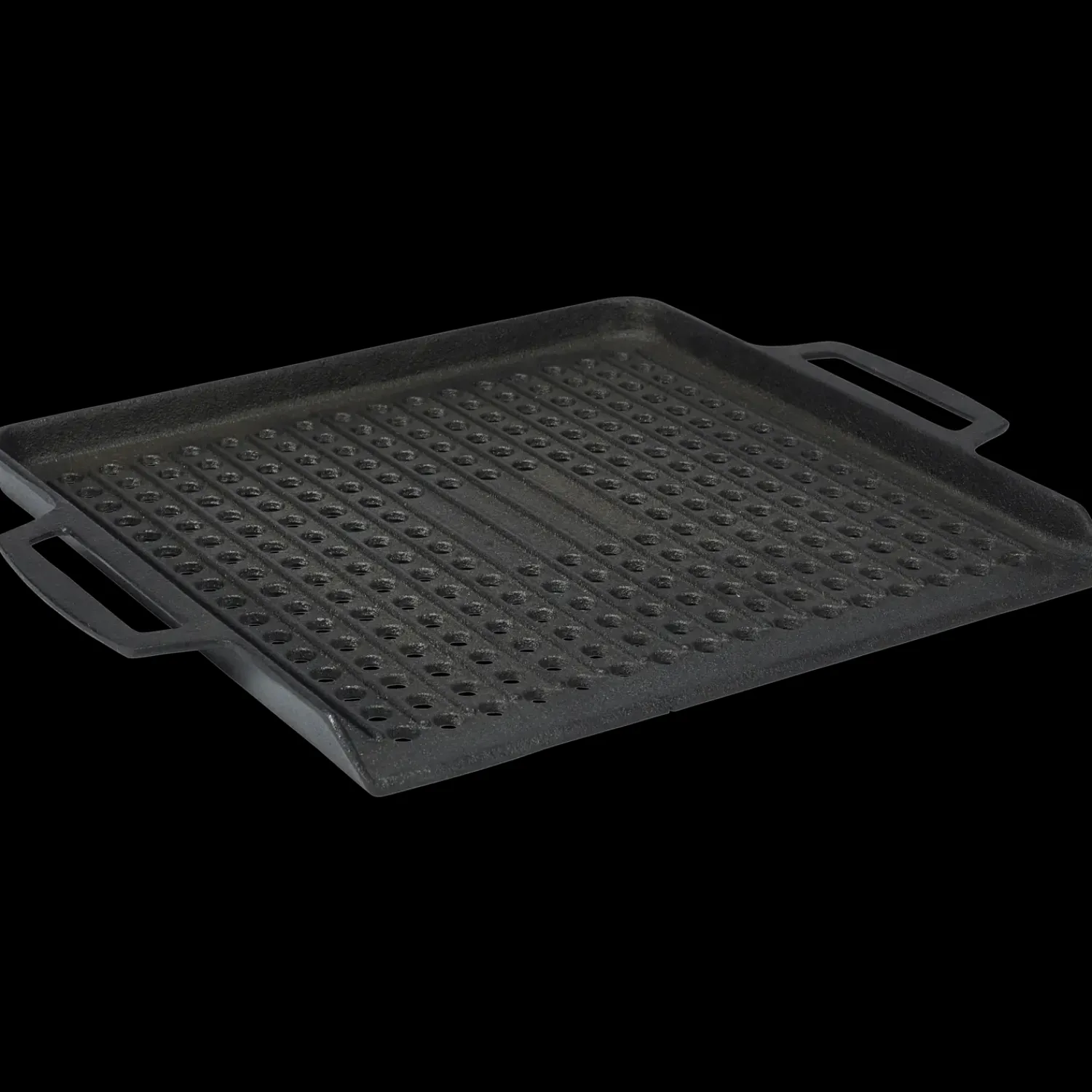 Discount Bon-fire grillplade - støbejern, 29 x 36 x 1,8 cm