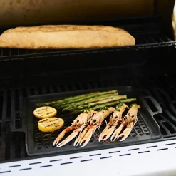 Discount Bon-fire grillplade - støbejern, 29 x 36 x 1,8 cm