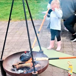 Discount Bon-fire grillplade - støbejern, 29 x 36 x 1,8 cm