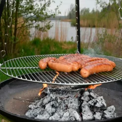 Bon-fire Bålsteder^grillrist, forniklet, 70 cm