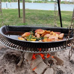 Bon-fire Bålsteder^grillrist, forniklet, 70 cm