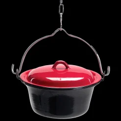 Bon-fire Bålsteder^gryde 8l, sort emalje