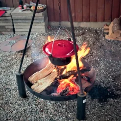 Bon-fire Bålsteder^gryde 8l, sort emalje