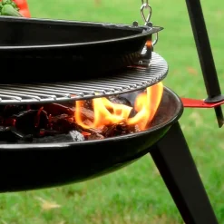 Bon-fire Bålsteder^halv bbq pande 29x57 cm