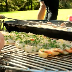 Bon-fire Bålsteder^halv bbq pande 29x57 cm