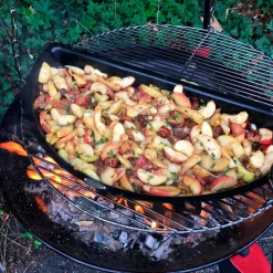 Bon-fire Bålsteder^halv bbq pande 29x57 cm