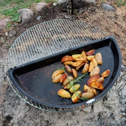 Bon-fire Bålsteder^halv bbq pande 29x57 cm