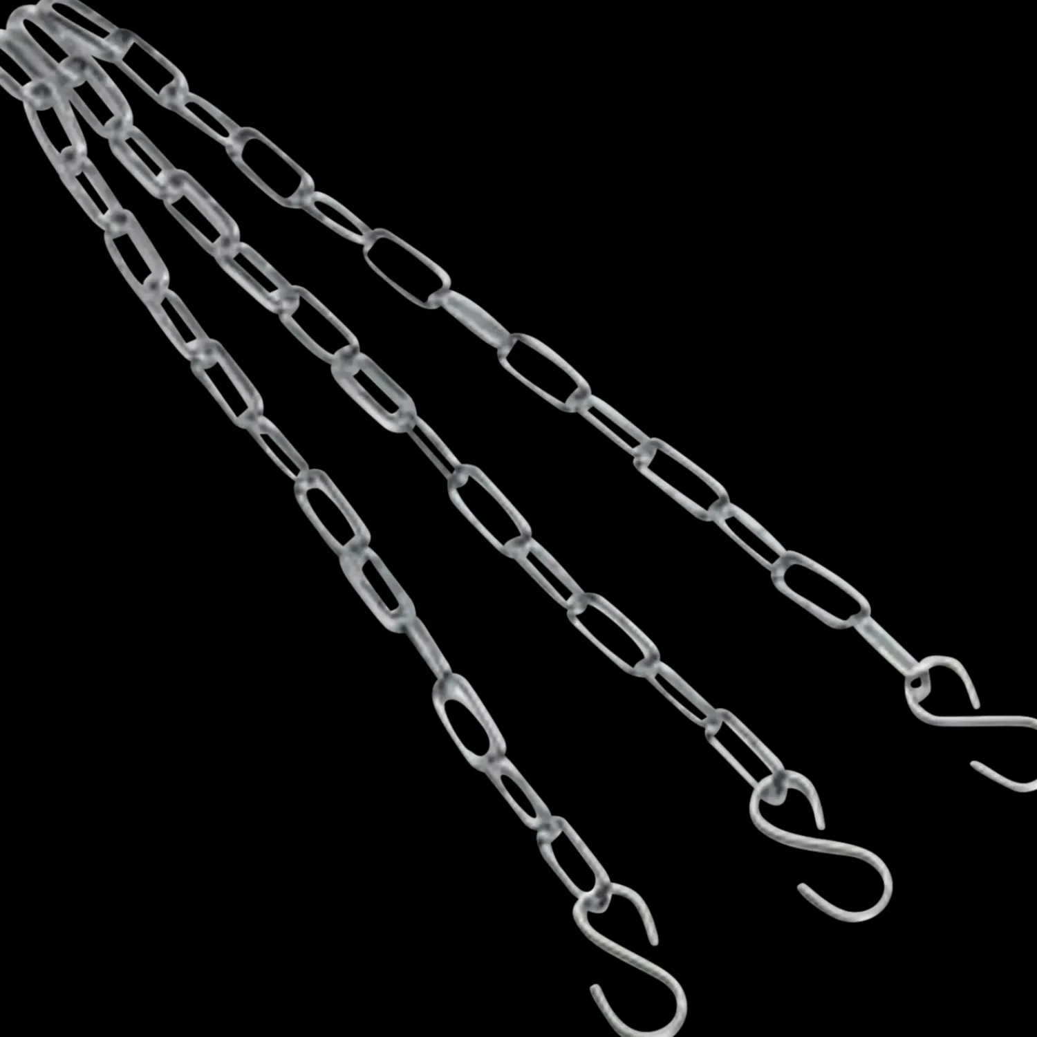 New Bon-fire kæder til ophæng 60 cm (3 stk.)