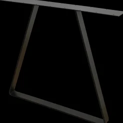 Peder Nielsen Hyldeknægte / Bordbæringer^Bordben trapez sort, 710 mm