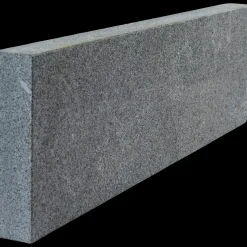 Belægningssten^Bordursten G654 7x30x100 cm mørkegrå