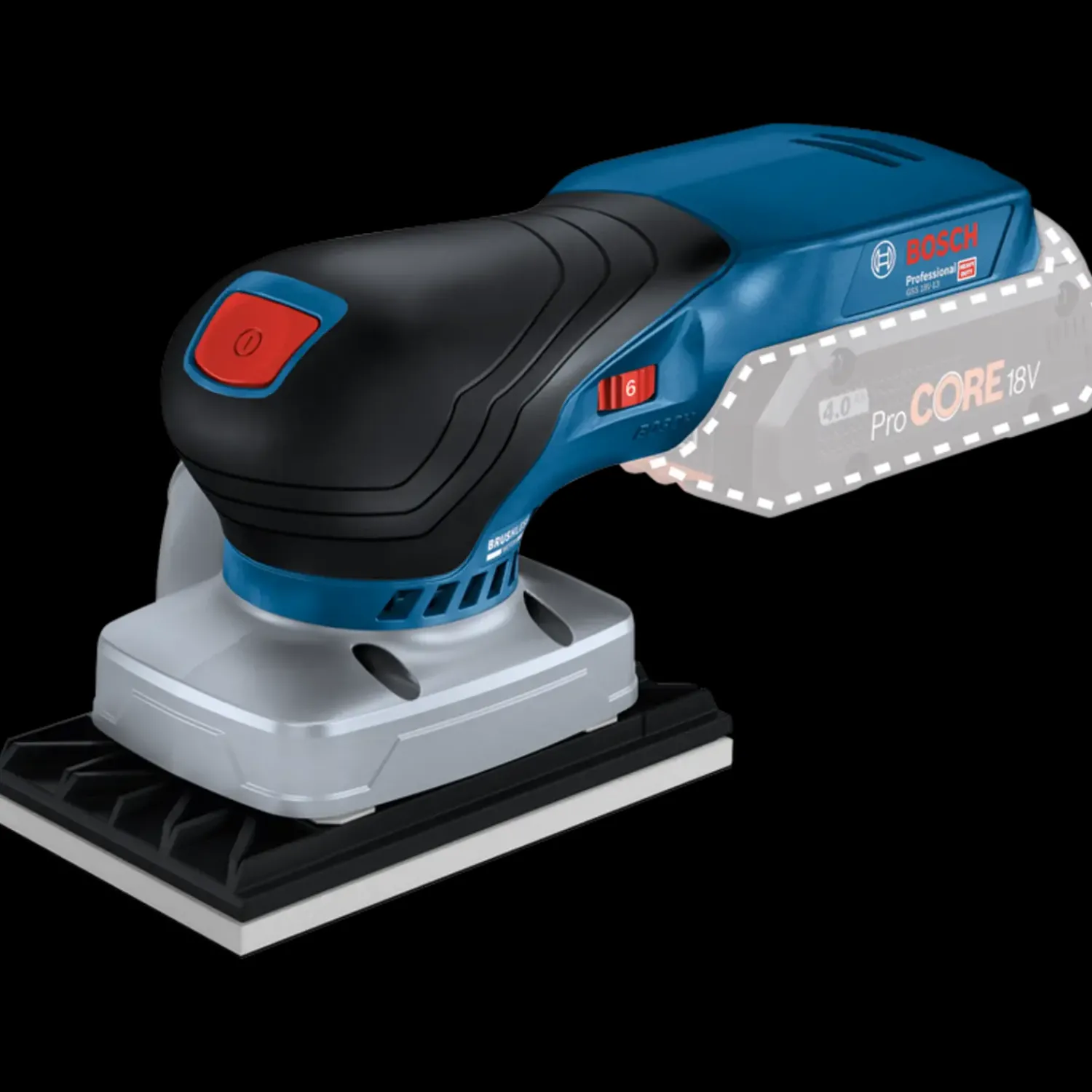 Hot Bosch Professional Bosch akkurystepudser GSS 18V-13 solo