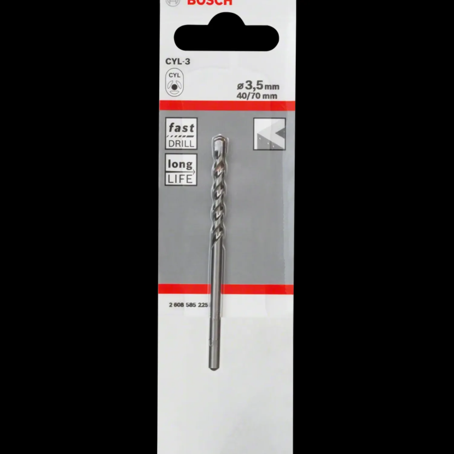 Online Bosch gør det selv Bosch Betonbor CYL-3 3,5x40 mm