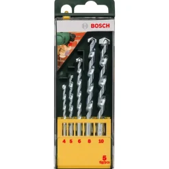 Bosch Professional Bor- Og Borsæt^Bosch borsæt mur Ø4-10 mm. 5 dele
