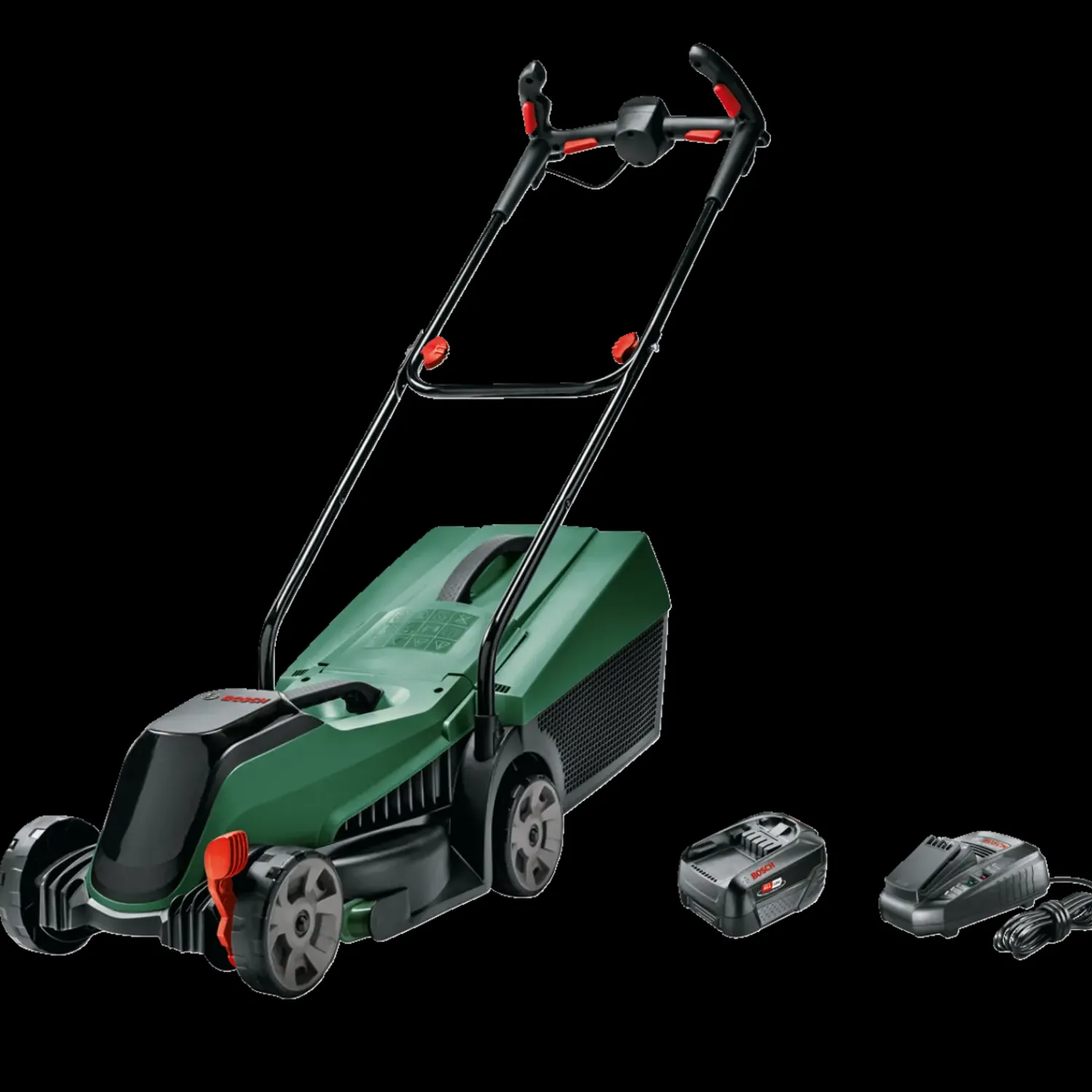 Bosch gør det selv Plæneklippere^Bosch Citymover 32-300 18V plæneklipper 1x5.0 Ah batteri og lader