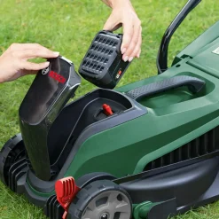 Bosch gør det selv Plæneklippere^Bosch Citymover 32-300 18V plæneklipper 1x5.0 Ah batteri og lader